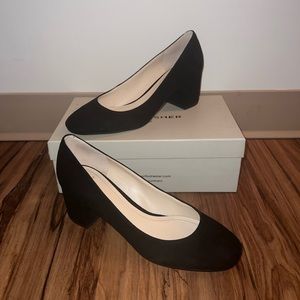 Marc Fisher LTD Black Suede Heels: Size 8.5